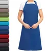EllaTex Schürze Kochschürze Latzschürze 100% Baumwolle Produktbild-Vorschau 1