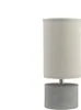 HOME DELUXE Kleine Tischlampe in Betonoptik - Grau | Produktbild-Vorschau 1