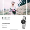 Regent Armbanduhr mit Mineralglas und Quarzwerk Analog Produktbild-Vorschau 2