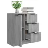 vidaXL Príborník Grey Sonoma 60x30x70 cm odvodený výrobok z Náhľad obrázku produktu 7