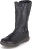 Andrea Conti Bottes d'hiver Femme Noir Cuir lisse Taille : Voir les images du produit 2