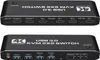 ZELURXX KVM přepínač 2x2 HDMI 4K@60Hz s audio výstupem, USB Náhled obrázku produktu 1
