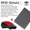 Leder Geldbörse Herren Portemonnaie RFID Hochformat Produktbild-Vorschau 7