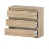 STIV Möbel | Commode Sonoma 80x33,5x71,5 cm | 3 tiroirs | Voir les images du produit 6