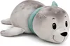 A plush toy seal lying down. Produktbild-Vorschau