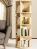 Kindaholz 360° drehbares Bücherregal Kinder – Buchenholz Produktbild-Vorschau 1