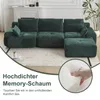 Sofa Sofa 3-2-1 Sitzer mit Schlaffunktion – Wohnzimmersofa Produktbild-Vorschau 3