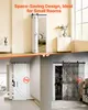 A collage showing different styles of barn doors, with a marketing slogan at the top. Voir les images du produit