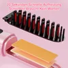 Mini Glätteisen,Tragbarer Mini Haarglätterbürste,3-stufige Produktbild-Vorschau 6