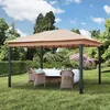 Gartenpavillon 3x4 m ALU Premium ca 220g/m² Dachplane Produktbild-Vorschau 2