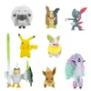 8 Battle Pokémon Bandai Pikachu Figuren, Evoli, Moumouton, Produktbild-Vorschau 1