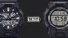 A split image showing two G-Shock watches side-by-side with a "10 YEAR BATTERY" graphic in the center. Anteprima dell’immagine prodotto