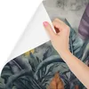 Muralo Selbstklebende Fototapete tropische Blätter bunte Produktbild-Vorschau 5