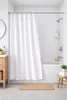 Duschvorhang Textil BxH 180x200cm Roses weiß Vorhang Dusche Produktbild-Vorschau 2