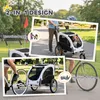 PawHut 2-in-1 Hundeanhänger für Fahrrad Hundebuggy für Produktbild-Vorschau 4