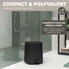 eluno Ensemble de salle de bains VALONA, 5 pièces, poubelle Voir les images du produit 4