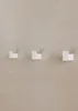 Set di 3 ganci minimalisti PALO, in metallo, colore bianco, Anteprima dell’immagine prodotto 5