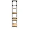vidaXL Bibliothèque Chêne Sonoma 99x35,5x176 cm Bois Voir les images du produit 5