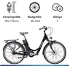 Zündapp Green 3.7 E Bike 26 Zoll schwarz/blau Produktbild-Vorschau 4
