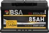 AGM Batterie 85Ah 12V Autobatterie Start Stop Produktbild-Vorschau 1
