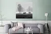MuchoWow® Poster Pferd - Bauernhof - Schnee 75x75 cm - Wand Produktbild-Vorschau 5