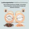 Pfeffer- und Salzmühlen-Set Naturbelassen Akazienholz Produktbild-Vorschau 2