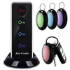 A key finder device with multiple receivers and a set of keys. Produktbild-Vorschau