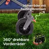 AREBOS Bollerwagen faltbar mit Dach blau| Luxus, XXL Produktbild-Vorschau 9
