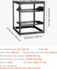 Szafa sieciowa VEVOR 12U Open Frame, głębokość 585 mm, do Podgląd zdjęcia produktu 7