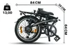Licorne Bike Conseres Premium Falt Bike en 20 pouces - Vélo Voir les images du produit 6