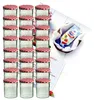 zestaw 24 kubków na dżem o pojemności 350 ml z pokrywką w Podgląd zdjęcia produktu 1
