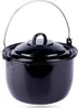 Padella smaltata Ambiance con coperchio per barbecue Ø 20 Anteprima dell’immagine prodotto 1