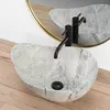 Lavabo da Appoggio Rea Dora Stone Anteprima dell’immagine prodotto 4