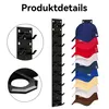2er-Set Kappenhalter Wandmontage,Cap Halter Wandhalterung Produktbild-Vorschau 2
