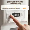 PawHut Futterautomat Katze, 4L Katzenfutter Automat mit 1–6 Produktbild-Vorschau 5