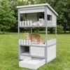 Merax Outdoor-Katzenhaus Mit 2 Etagen, Wetterfeste Produktbild-Vorschau 5