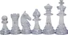 Chiffres d'échecs Staunton n° 6, ambre transparent (roi 96 Voir les images du produit 3