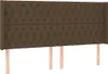 Boxspringbett mit Matratze & LED Dunkelbraun 200x200 cm Produktbild-Vorschau 7