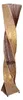 Stehlampe Marco 150cm Rattan Bananenblatt Boho Natur Produktbild-Vorschau 1