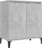 vidaXL Příborník betonový šedý 60x35x70 cm odvozený výrobek Náhled obrázku produktu 2