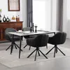A dining room scene with a table and chairs. Produktbild-Vorschau
