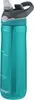 A teal Contigo water bottle with a gray lid and straw. Anteprima dell’immagine prodotto