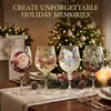 3d Weihnachtsgläser,weihnachtsgläser Christmas Produktbild-Vorschau 3
