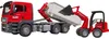 bruder 03767 MAN TGS LKW mit Abrollcontainer + Schäffer Produktbild-Vorschau 2