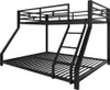 Sweiko etagesbed, 90x200 cm, 140x200 cm, met spijlen, trap, Productafbeelding-voorbeeld 7