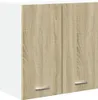 vidaXL Hängeschrank Sonoma-Eiche 60x31x60 cm Holzwerkstoff Produktbild-Vorschau 4