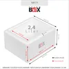 THERM-BOX Styroporbox 2W Innen: 18x14x9cm Wand 3cm Volumen Produktbild-Vorschau 2