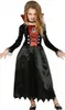 Edles Vampiress Kinder Halloween Kostüm Größe: M (5-6 Produktbild-Vorschau 1