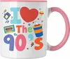 Trendation - I Love The 90's 90er Jahre Tasse Geschenk Produktbild-Vorschau 1