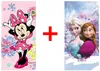 Disney Minnie Maus und Frozen, Anna und Elsa Handtuch Produktbild-Vorschau 1